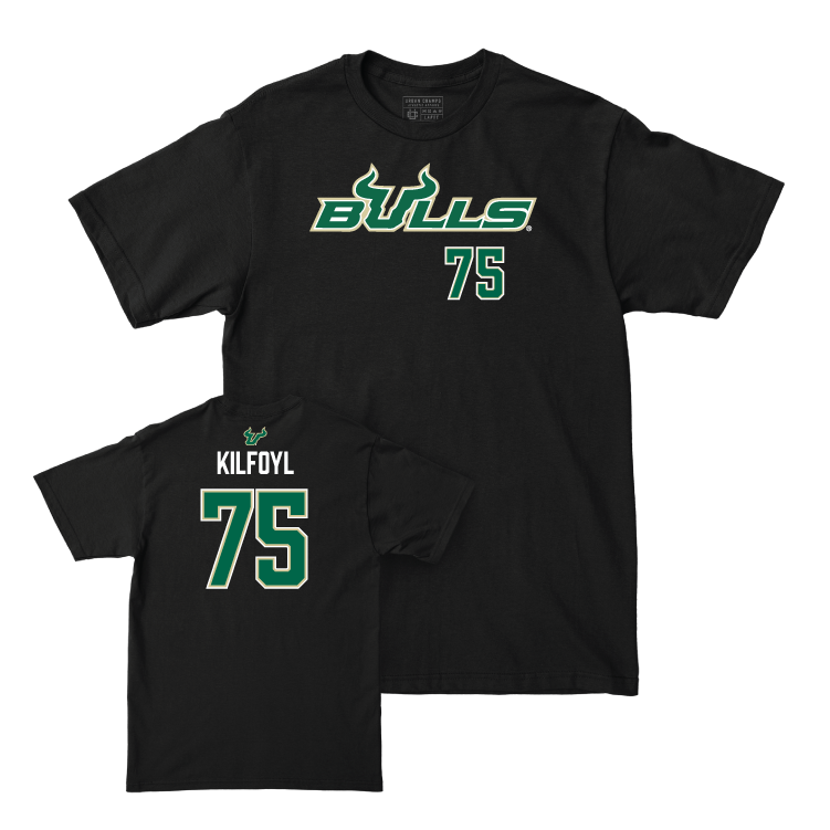 USF Football Black Bulls Tee - Andrew Kilfoyl Small