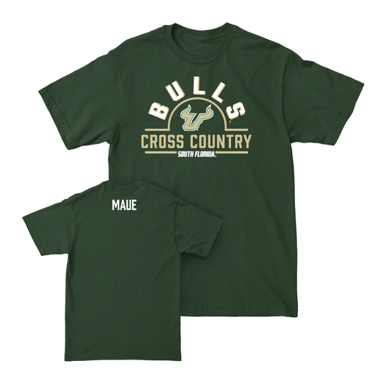 USF Men's Cross Country Green Arch Tee - Aiden Maue Small