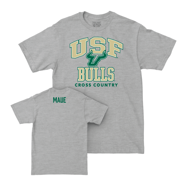 USF Men's Cross Country Sport Grey Classic Tee - Aiden Maue Small