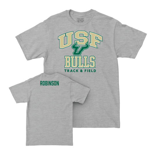 USF Women's Track & Field Sport Grey Classic Tee - Adalin Robinson Small