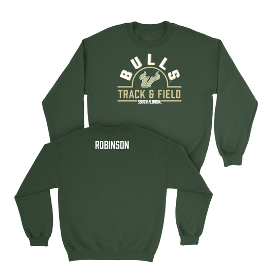 USF Women's Track & Field Green Arch Crew - Adalin Robinson Small