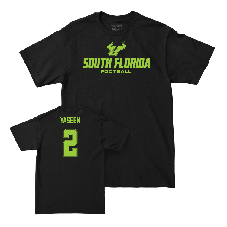 USF Football Black Slime Tee - Abdur-Rahmaan Yaseen Small