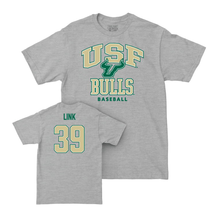 USF Baseball Sport Grey Classic Tee - Bradley Link Small