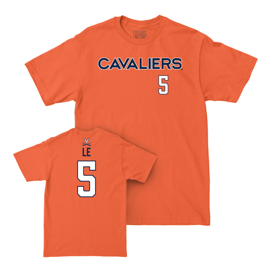 Virginia Women's Volleyball Orange Cavaliers Tee - Ashley Le Small