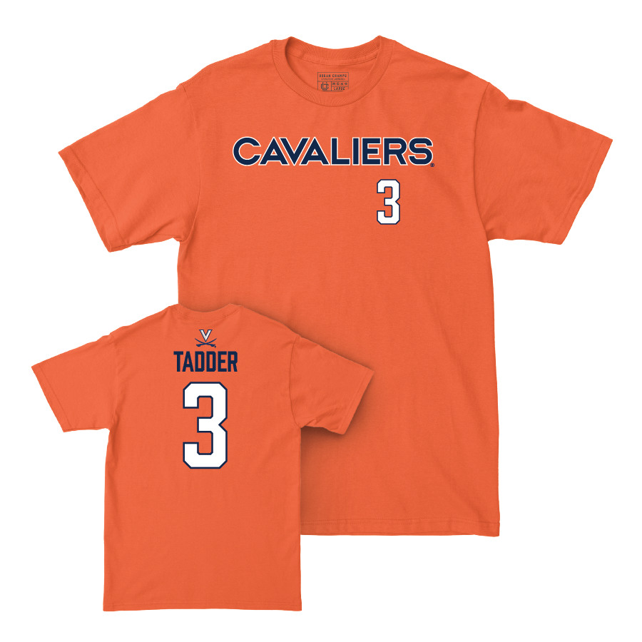 Virginia Women's Volleyball Orange Cavaliers Tee - Abby Tadder Small