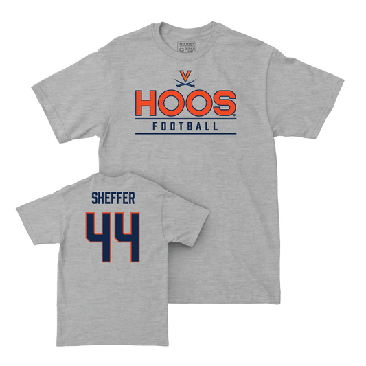 Virginia Football Sport Grey Hoos Tee - Brayden Sheffer Small