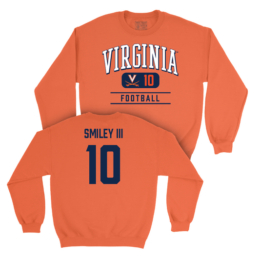 Virginia Football Orange Classic Crew - Ben Smiley III Small