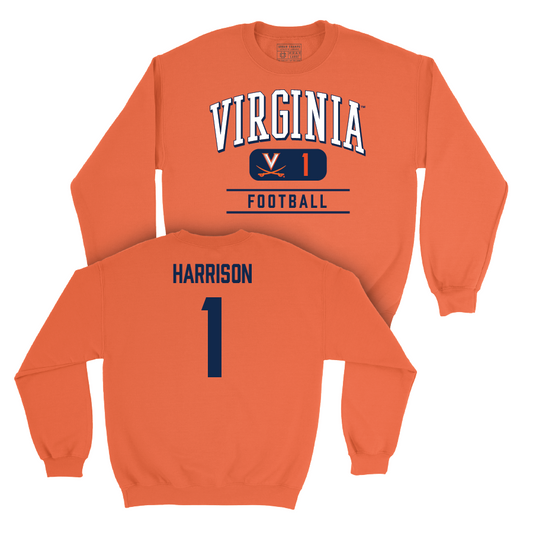 Virginia Football Orange Classic Crew - Suderian Harrison Small