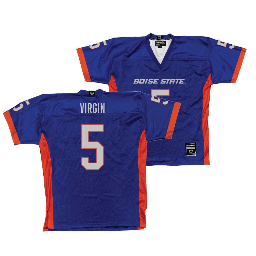 Boise State Football Blue Jersey - Jayden Virgin | #5