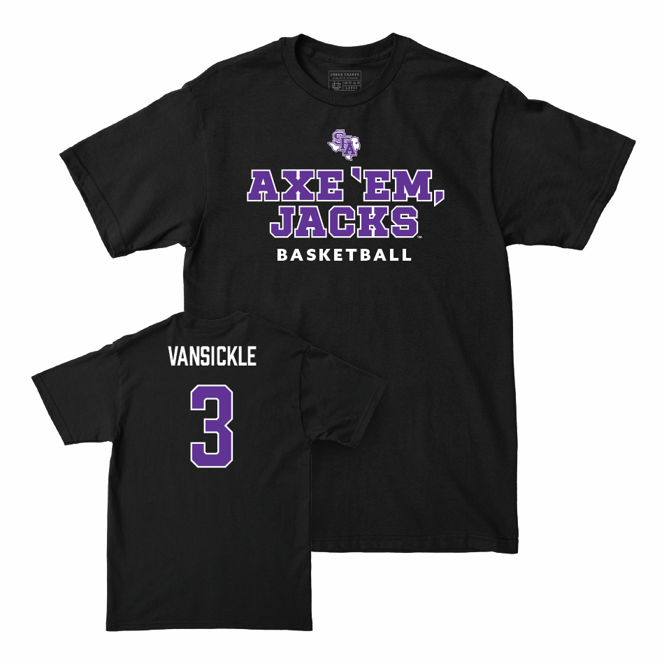 SFA Women's Basketball Black Axe 'Em Tee  - Avery VanSickle