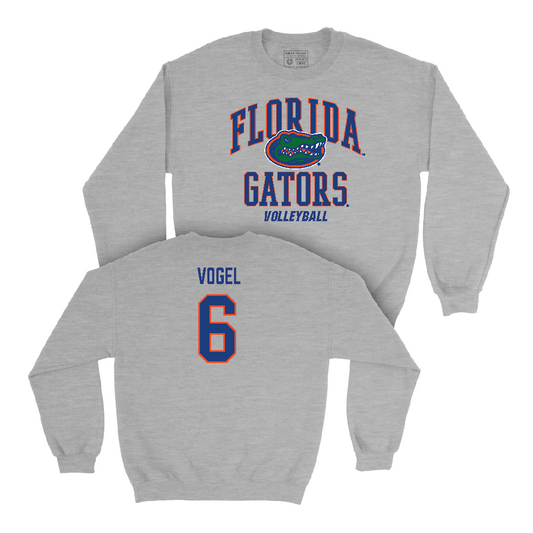 Florida Women's Volleyball Sport Grey Arch Crew - Ella Vogel