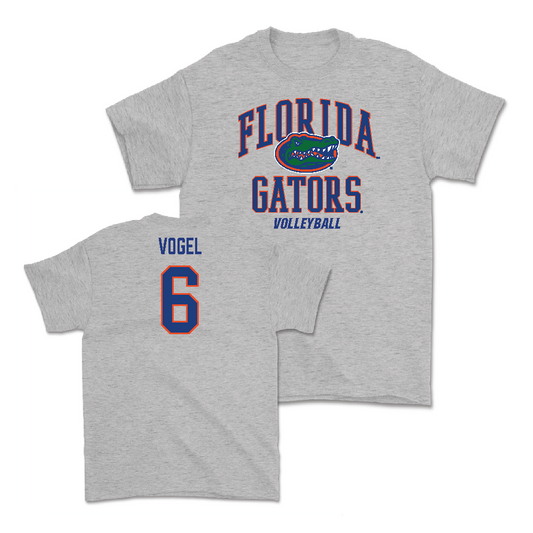 Florida Women's Volleyball Sport Grey Arch Tee - Ella Vogel