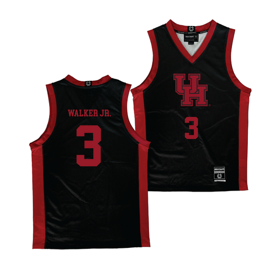 Houston Men's Basketball Black Jersey - Ramon Walker Jr. | #3