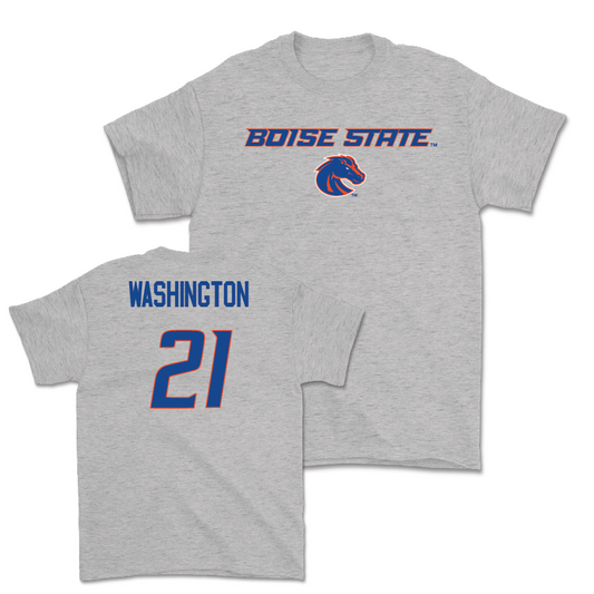 Boise State Football Sport Grey Classic Tee - Zion Washington