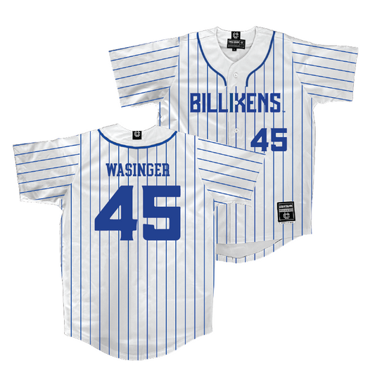 Saint Louis Baseball White Jersey  - Easton Wasinger