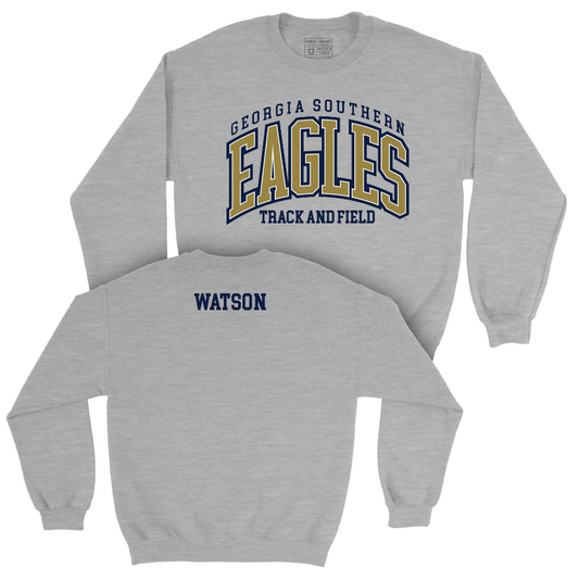 Georgia Southern Women's Track & Field Sport Grey Arch Crew  - NaJ Watson