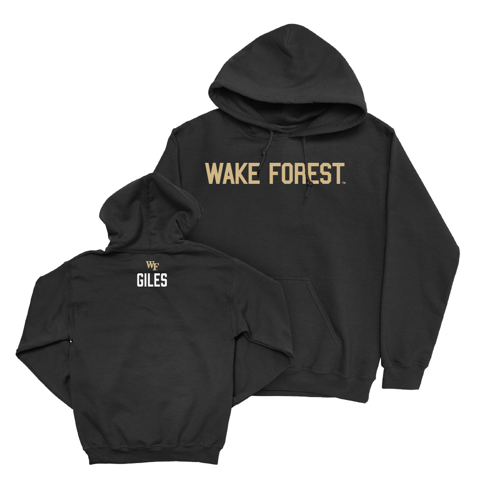 Wake Forest Women's Track & Field Black Sideline Hoodie - Ashlyn Giles Small