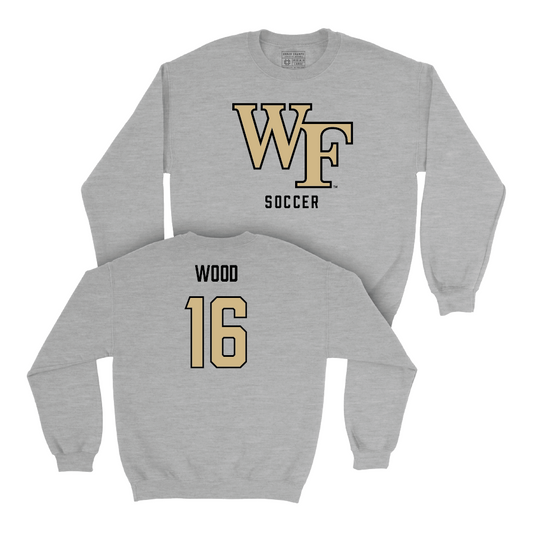 Wake Forest Women's Soccer Sport Grey Classic Crew - Alex Wood Small