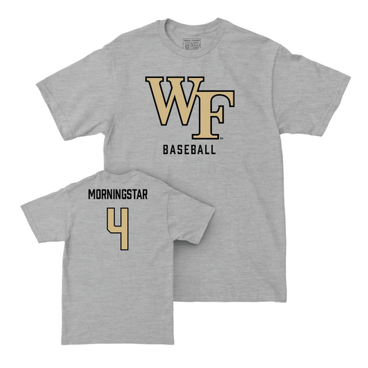 Wake Forest Baseball Sport Grey Classic Tee - Blake Morningstar Small