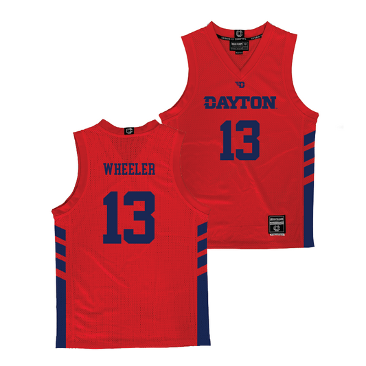 Dayton Women's Basketball Red Jersey - Shannon Wheeler