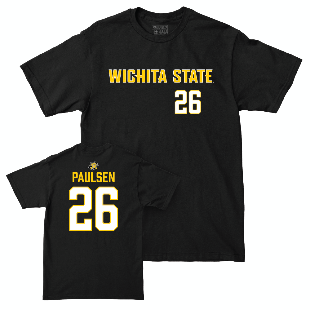 Wichita State Women's Volleyball Black Sideline Tee - Allie Paulsen Small