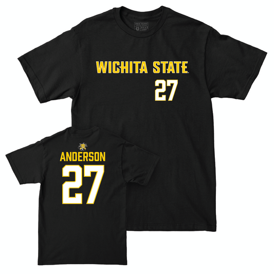 Wichita State Baseball Black Sideline Tee - Caleb Anderson Small