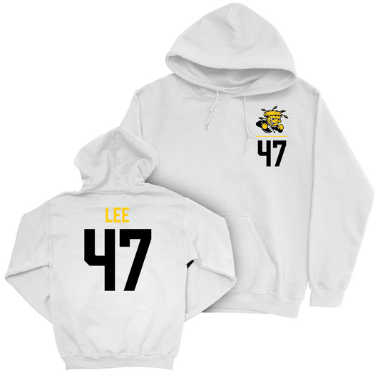 Wichita State Baseball White Logo Hoodie - Trevor Lee Small