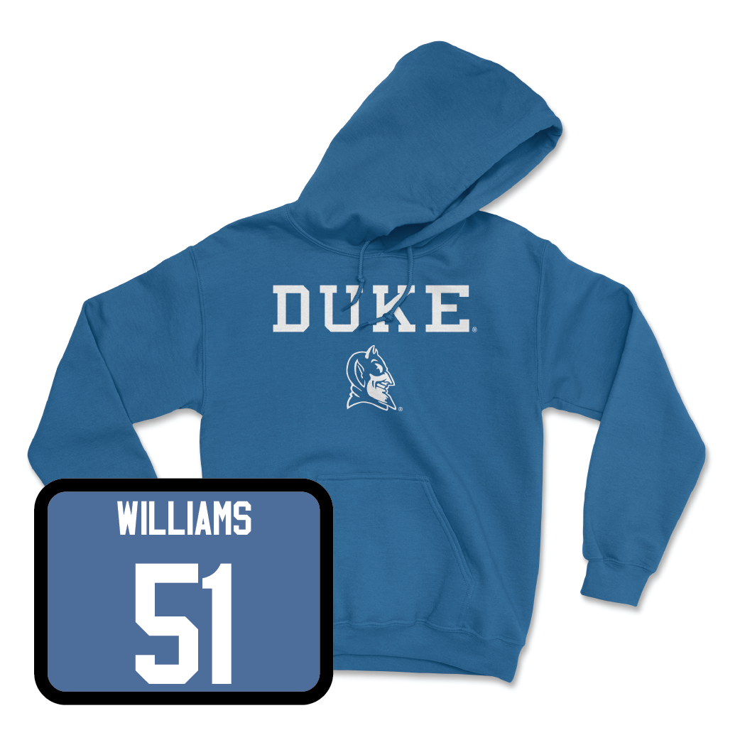 Royal Men's Lacrosse Duke Hoodie - Dyson Williams