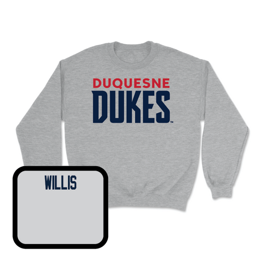 Duquesne Women's Track & Field Sport Grey Lock Crew - Alyssa Willis