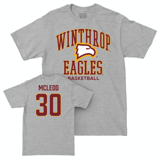 Winthrop Women's Basketball Sport Grey Classic Tee - Adelaide McLeod Small