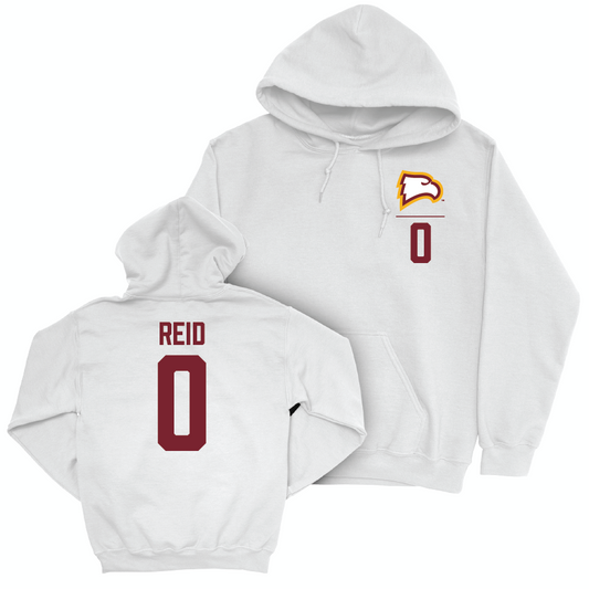 Winthrop Women's Basketball White Logo Hoodie - Ar'Mani Reid Small