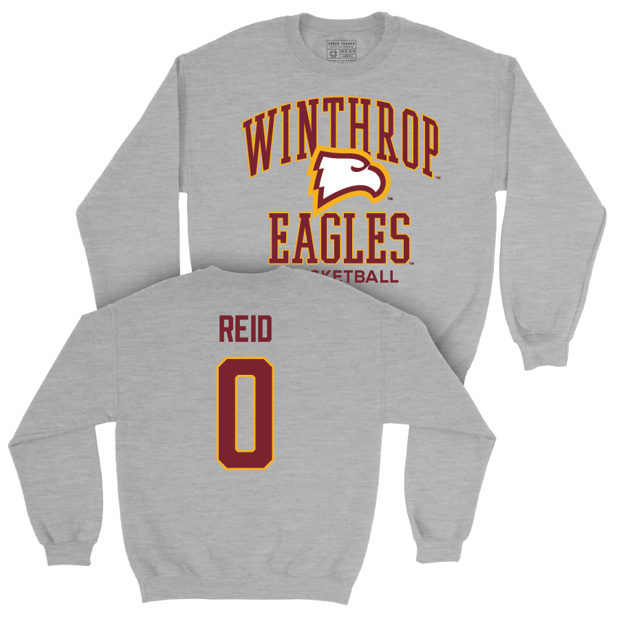 Winthrop Women's Basketball Sport Grey Classic Crew - Ar'Mani Reid Small