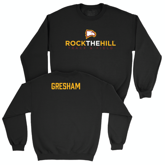 Winthrop Men's Track & Field Black Club Crew - Ian Gresham Small