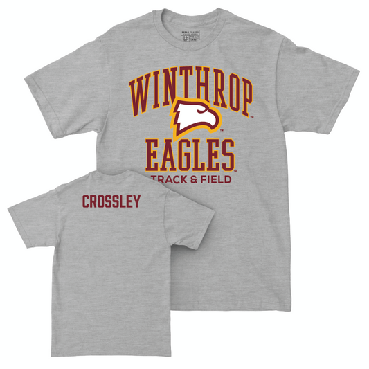 Winthrop Women's Track & Field Sport Grey Classic Tee - Kendall Crossley Small