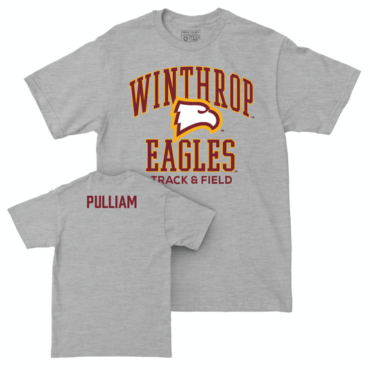 Winthrop Men's Track & Field Sport Grey Classic Tee - Kendrick Pulliam Small