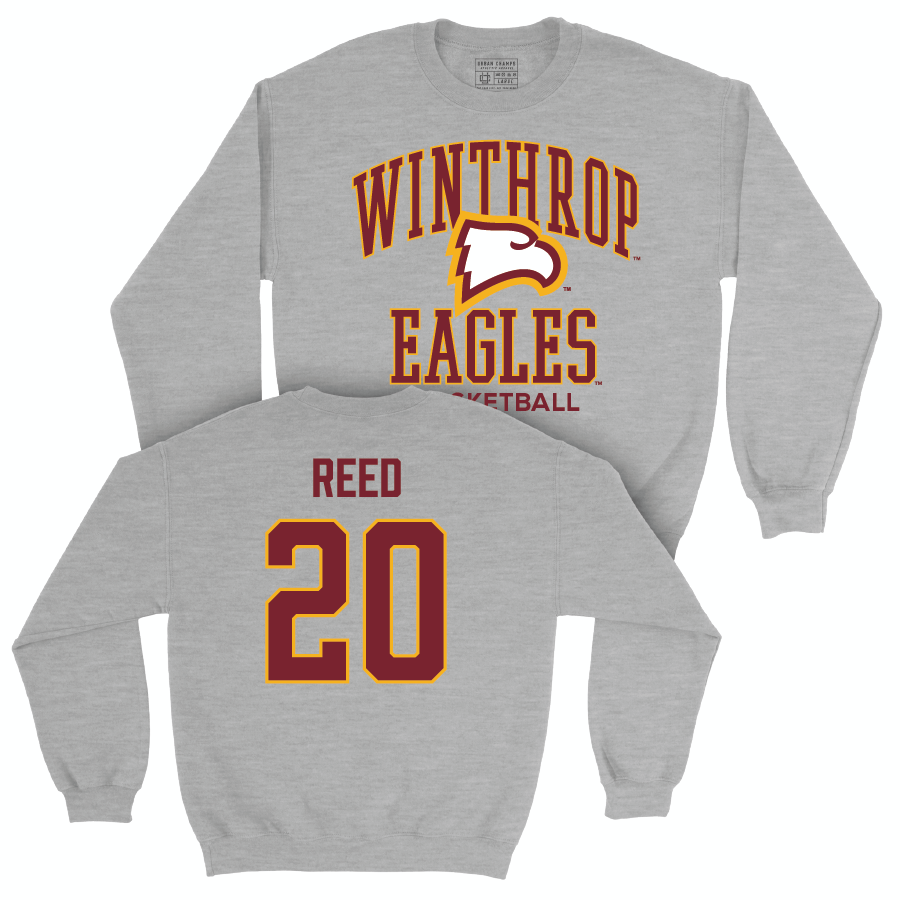 Winthrop Women's Basketball Sport Grey Classic Crew - Katie Reed Small