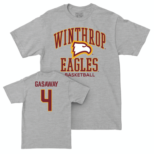 Winthrop Women's Basketball Sport Grey Classic Tee - Marissa Gasaway Small