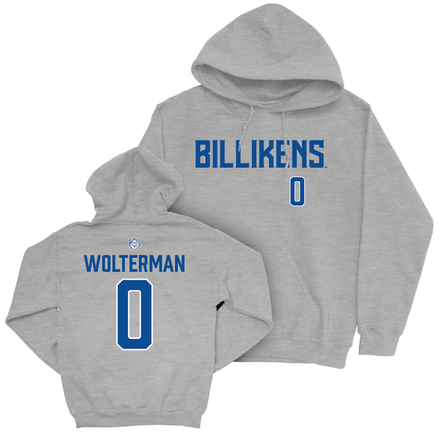 Saint Louis Women's Soccer Sport Grey Billikens Hoodie  - Becca Wolterman