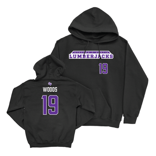 SFA Baseball Black Lumberjacks Hoodie  - Conner Woods