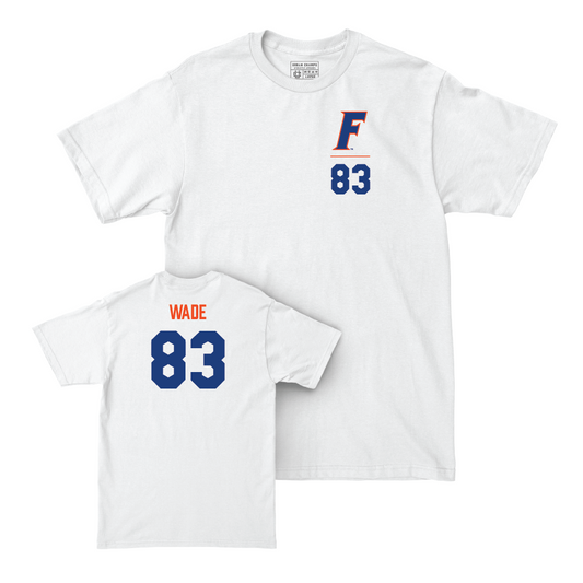 Florida Football White Logo Comfort Colors Tee  - Jackson Wade