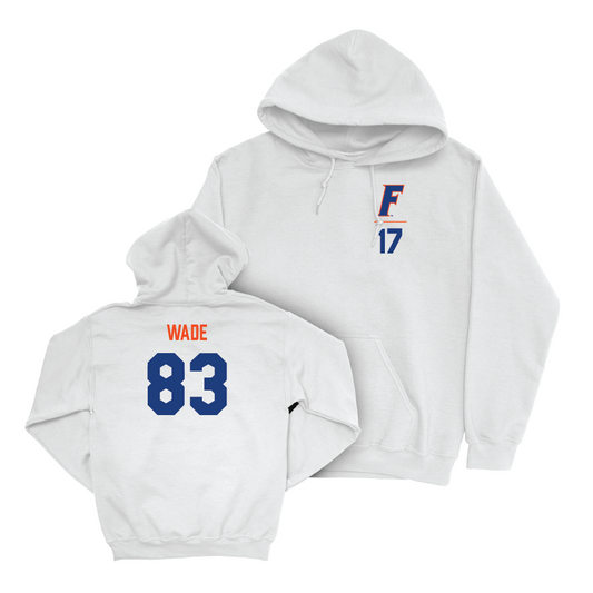 Florida Football White Logo Hoodie  - Jackson Wade