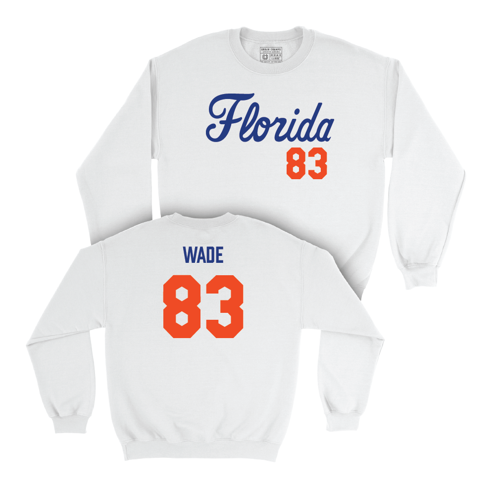 Florida Football White Script Crew  - Jackson Wade