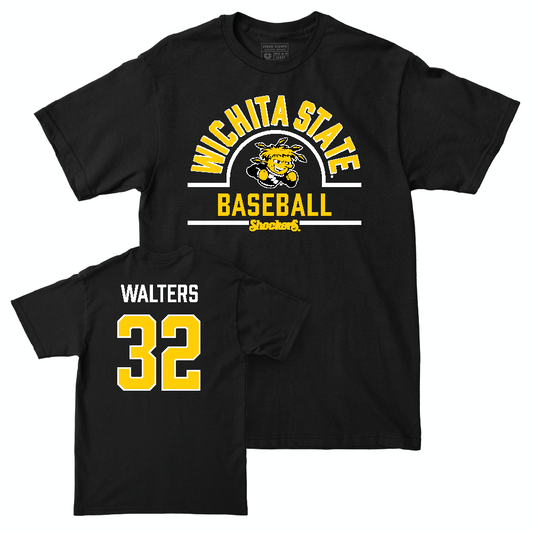 Wichita State Baseball Black Arch Tee  - Peyton Walters