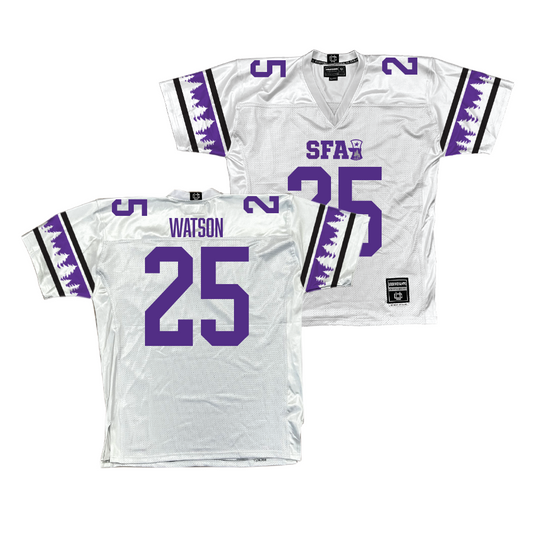 SFA Football White Jersey - Luke Watson | #25