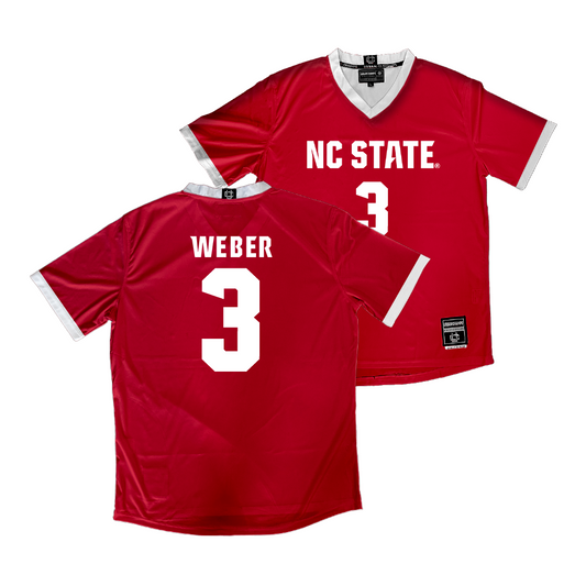 NC State Women's Soccer Red Jersey - Brianna Weber