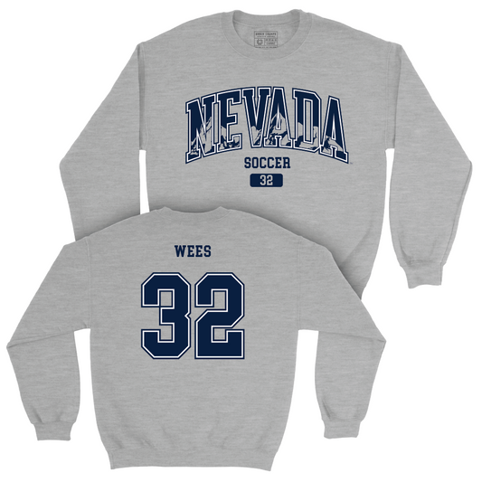 Nevada Women's Soccer Sport Grey Arch Crew - Eva Wees