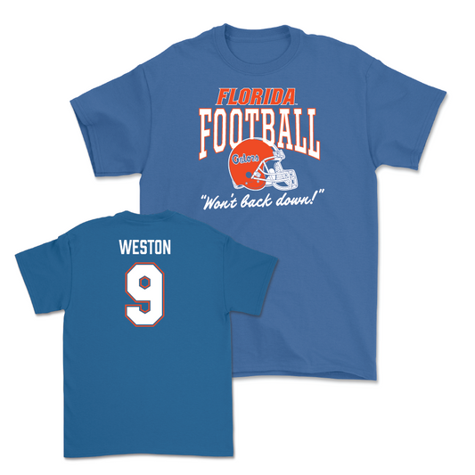 Florida Football Royal Tee - jamarkis Weston