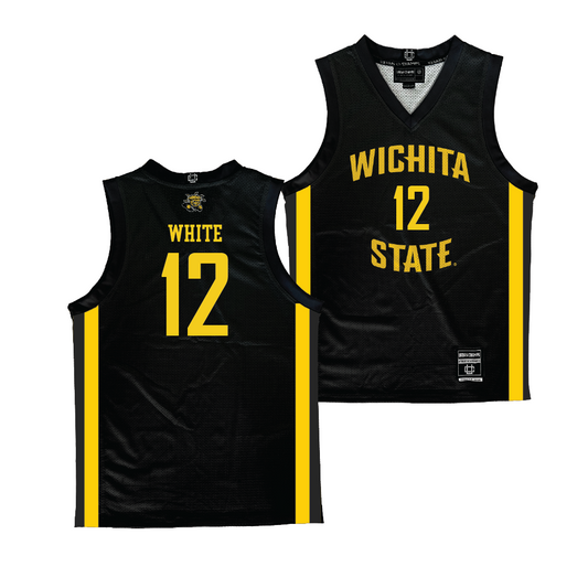 Wichita State Women's Basketball Black Jersey  - Bre’yon White