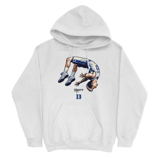 EXCLUSIVE DROP: Kyle Filipowski 'Flip' Cartoon Hoodie (White)