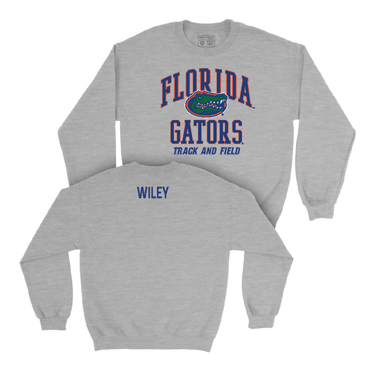 Florida Men's Track & Field Sport Grey Arch Crew - Jaden Wiley